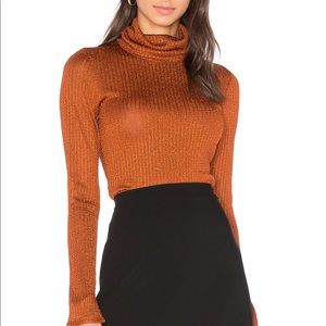 NWOT- Alice + Olivia Billi Slin Turtleneck Sweater